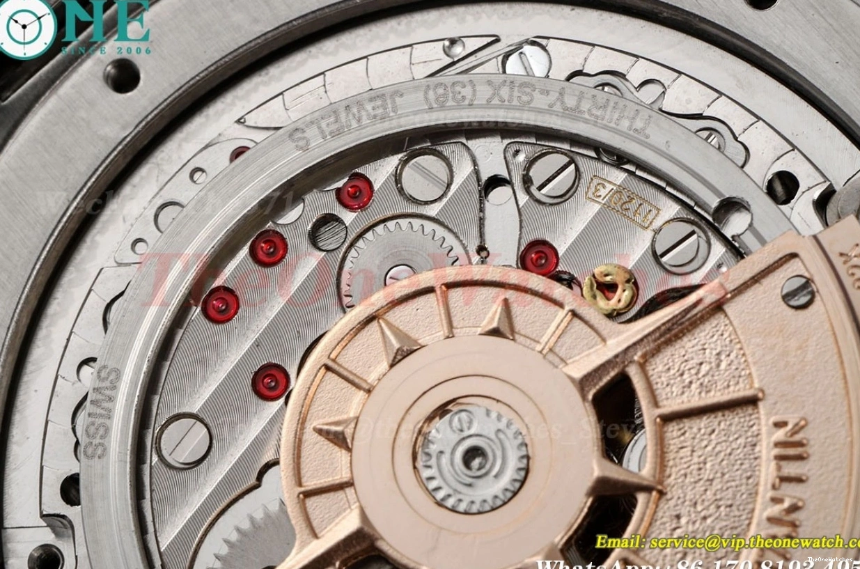 4300V A1120 Overseas Blue SS 8F SS Stk Calendar Perpetual 0330